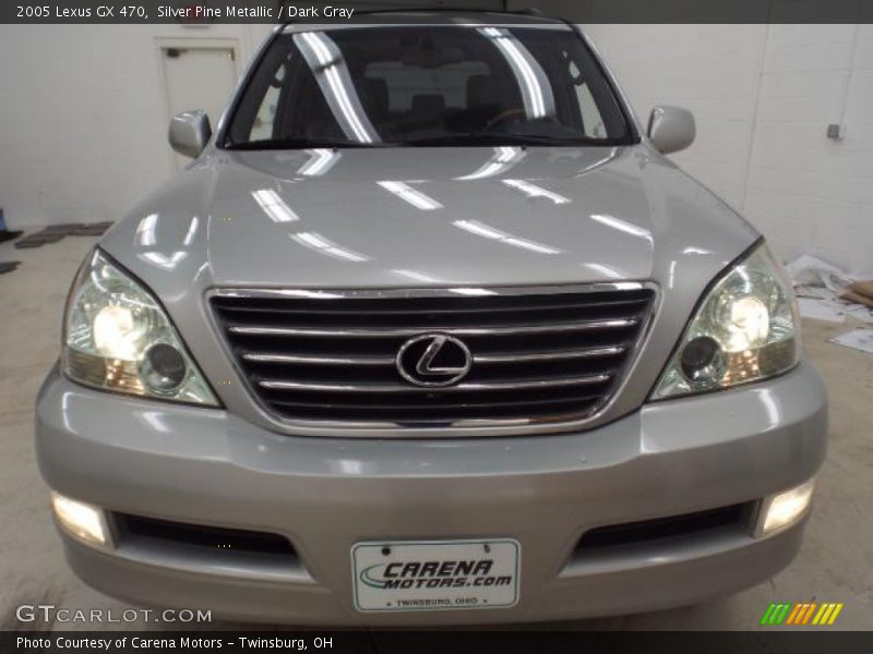 Silver Pine Metallic / Dark Gray 2005 Lexus GX 470