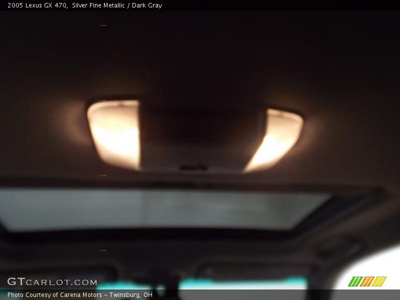Silver Pine Metallic / Dark Gray 2005 Lexus GX 470