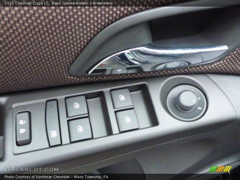 Black Granite Metallic / Brownstone 2015 Chevrolet Cruze LT