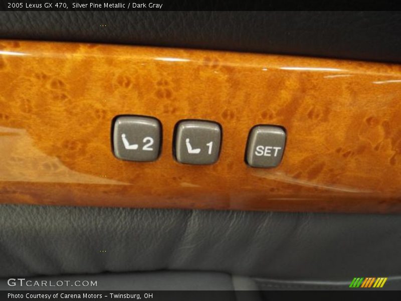 Silver Pine Metallic / Dark Gray 2005 Lexus GX 470