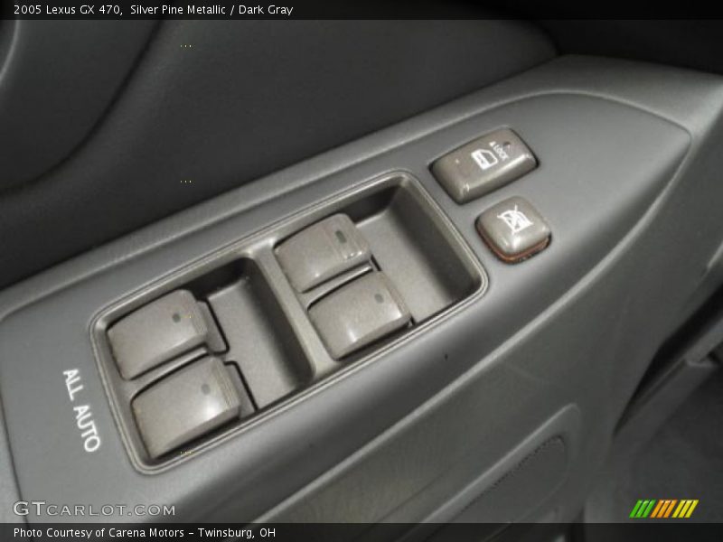 Silver Pine Metallic / Dark Gray 2005 Lexus GX 470