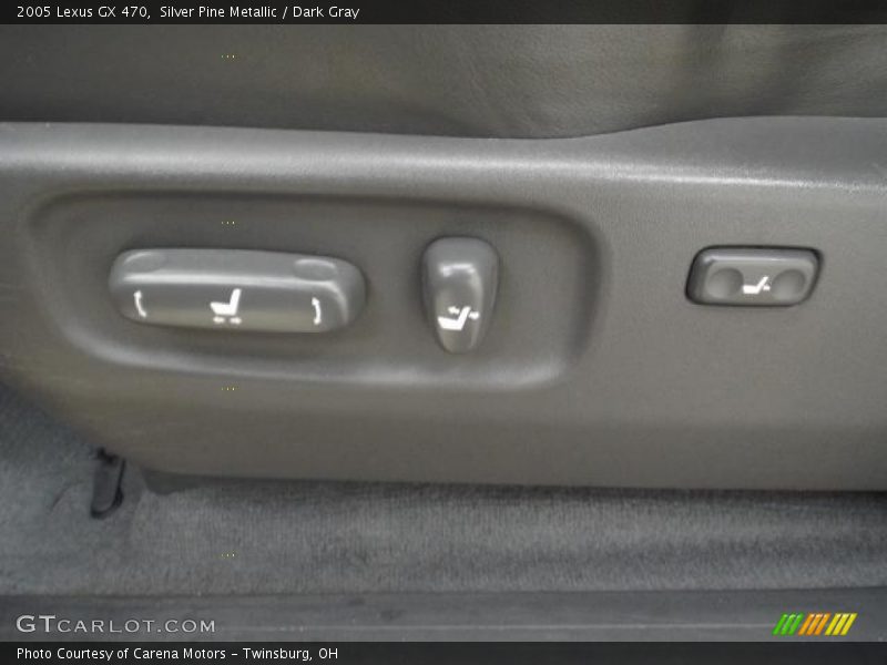 Silver Pine Metallic / Dark Gray 2005 Lexus GX 470