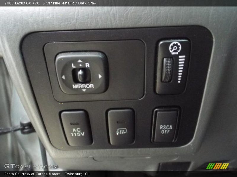Silver Pine Metallic / Dark Gray 2005 Lexus GX 470