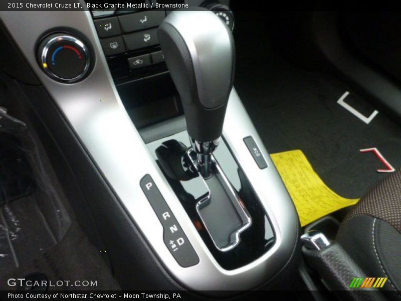 Black Granite Metallic / Brownstone 2015 Chevrolet Cruze LT