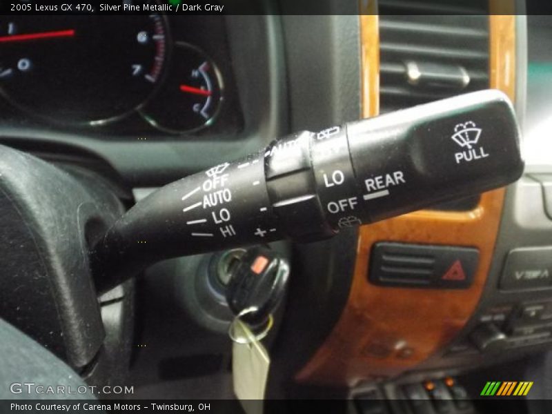 Silver Pine Metallic / Dark Gray 2005 Lexus GX 470