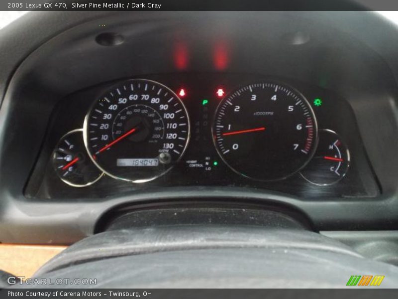 Silver Pine Metallic / Dark Gray 2005 Lexus GX 470