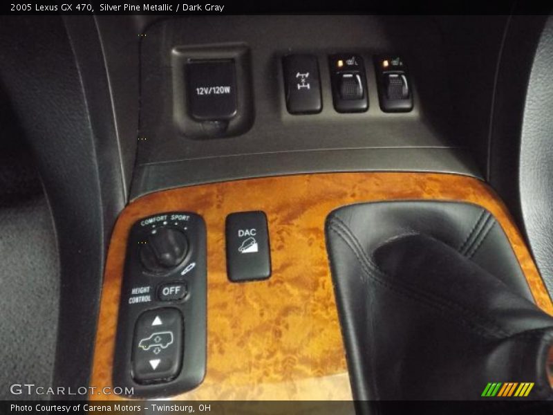 Silver Pine Metallic / Dark Gray 2005 Lexus GX 470