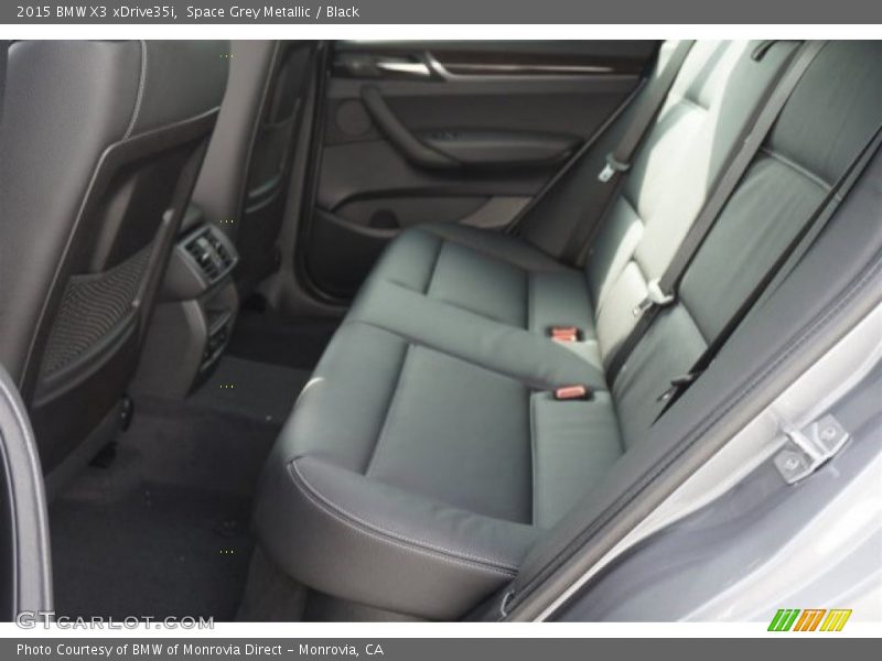 Space Grey Metallic / Black 2015 BMW X3 xDrive35i