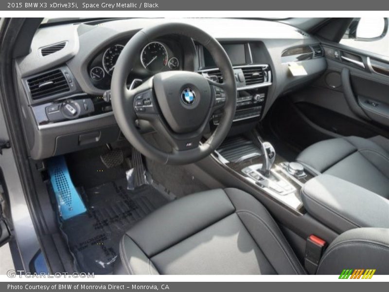  2015 X3 xDrive35i Black Interior