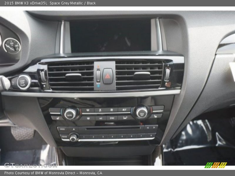 Space Grey Metallic / Black 2015 BMW X3 xDrive35i
