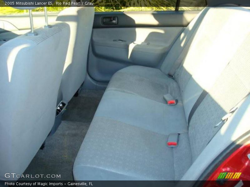 Rio Red Pearl / Gray 2005 Mitsubishi Lancer ES