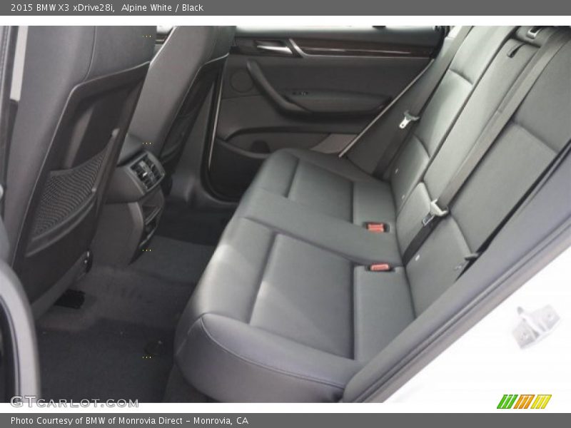 Alpine White / Black 2015 BMW X3 xDrive28i