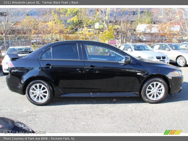 Tarmac Black Pearl / Black 2011 Mitsubishi Lancer ES