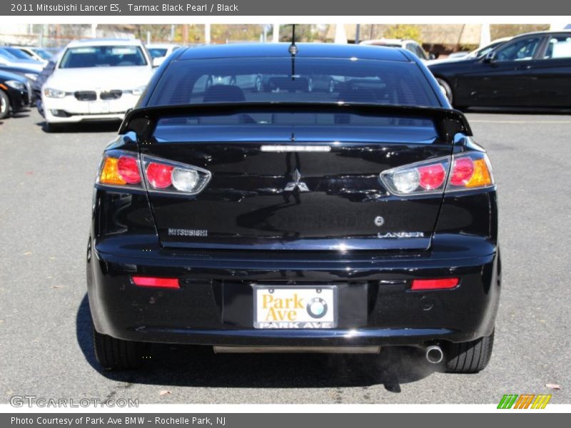 Tarmac Black Pearl / Black 2011 Mitsubishi Lancer ES