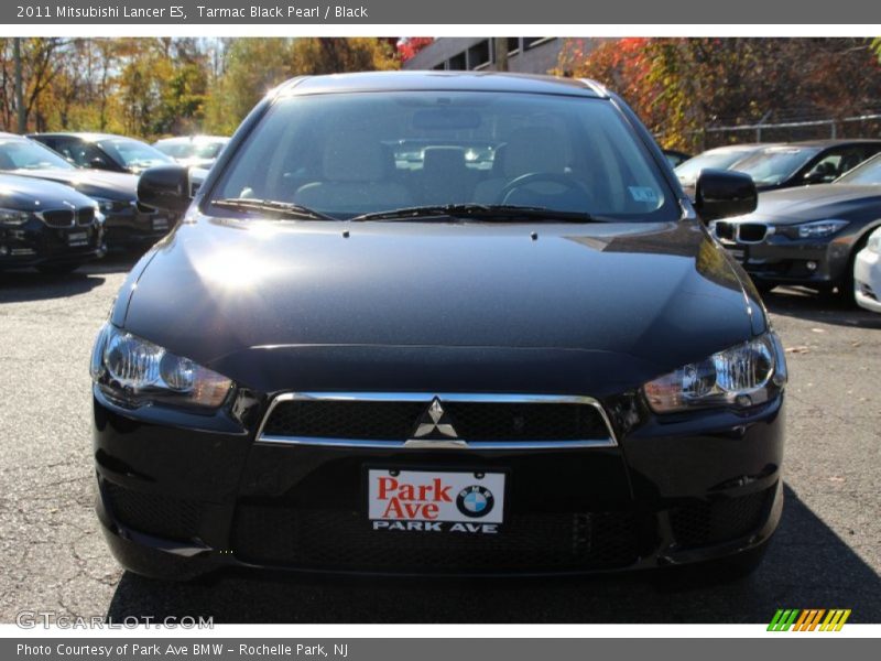 Tarmac Black Pearl / Black 2011 Mitsubishi Lancer ES