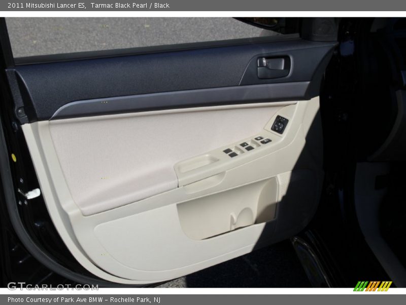 Tarmac Black Pearl / Black 2011 Mitsubishi Lancer ES