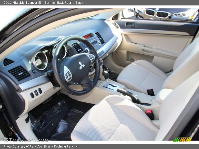 Tarmac Black Pearl / Black 2011 Mitsubishi Lancer ES