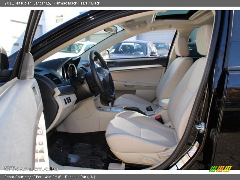 Tarmac Black Pearl / Black 2011 Mitsubishi Lancer ES