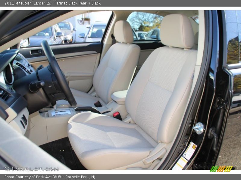 Tarmac Black Pearl / Black 2011 Mitsubishi Lancer ES
