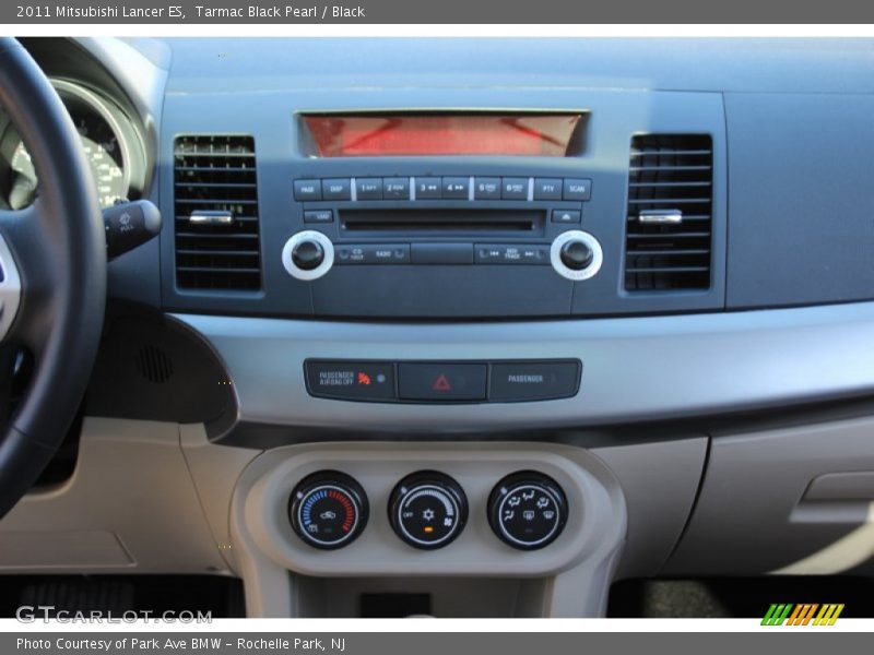 Tarmac Black Pearl / Black 2011 Mitsubishi Lancer ES