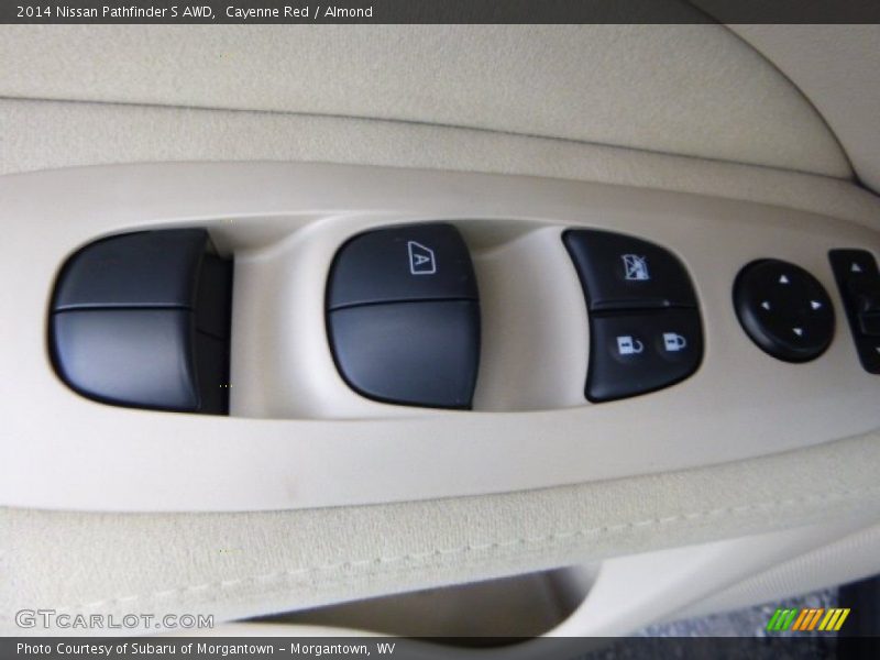 Cayenne Red / Almond 2014 Nissan Pathfinder S AWD