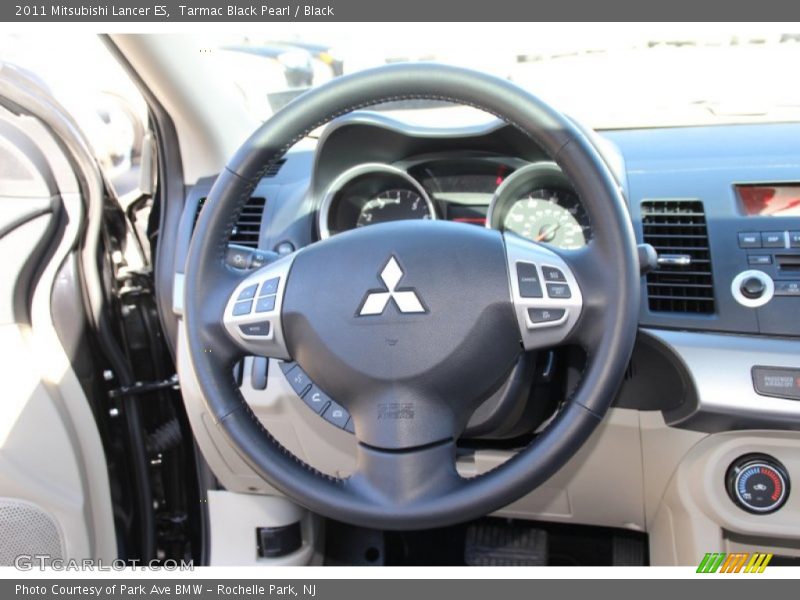 Tarmac Black Pearl / Black 2011 Mitsubishi Lancer ES