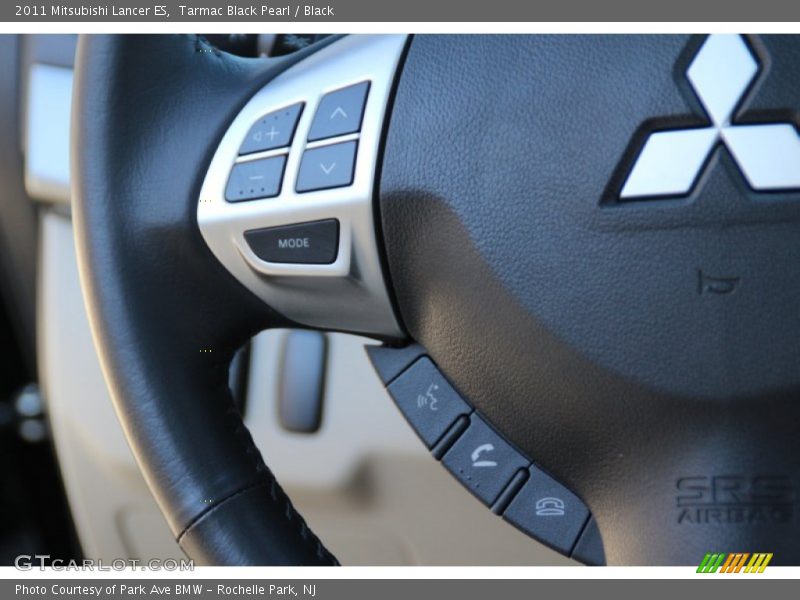 Tarmac Black Pearl / Black 2011 Mitsubishi Lancer ES