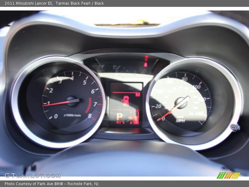 Tarmac Black Pearl / Black 2011 Mitsubishi Lancer ES