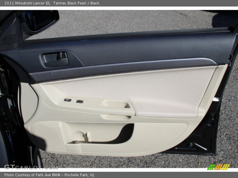 Tarmac Black Pearl / Black 2011 Mitsubishi Lancer ES