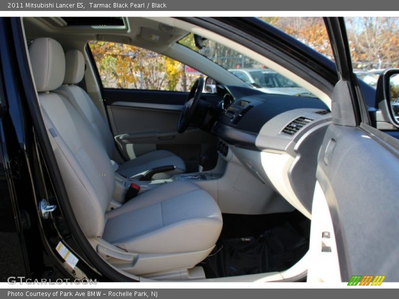 Tarmac Black Pearl / Black 2011 Mitsubishi Lancer ES
