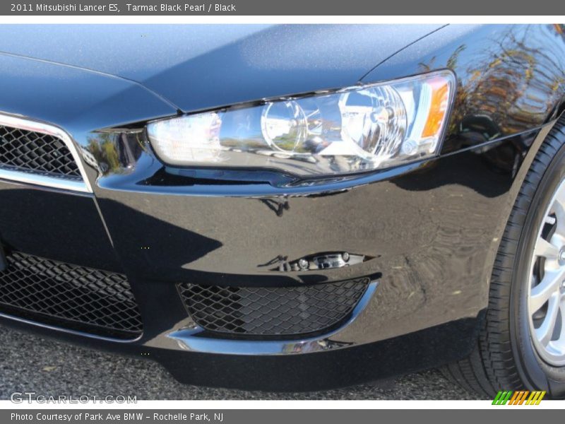 Tarmac Black Pearl / Black 2011 Mitsubishi Lancer ES