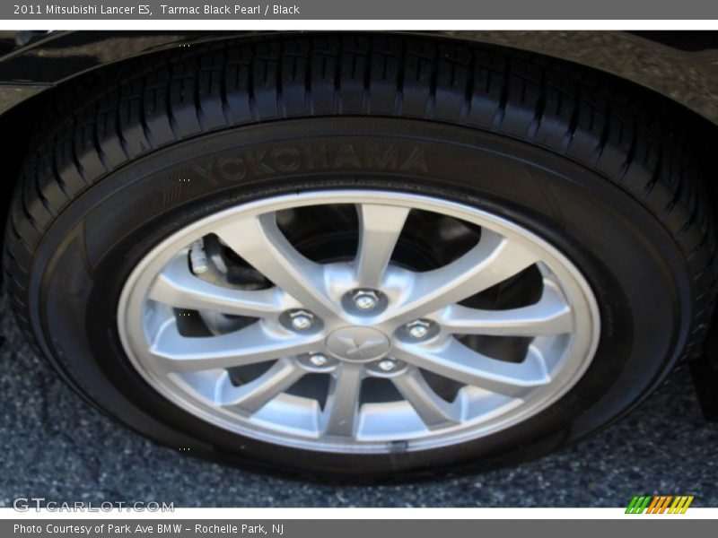 Tarmac Black Pearl / Black 2011 Mitsubishi Lancer ES
