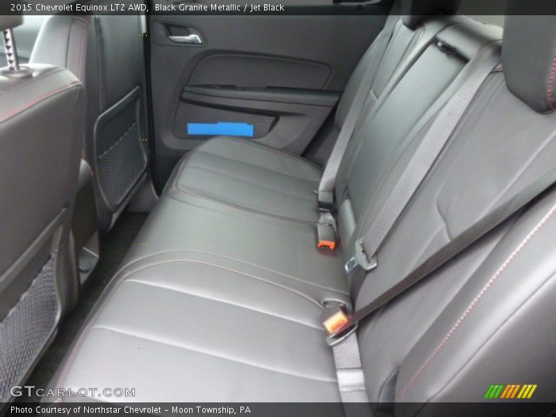 Black Granite Metallic / Jet Black 2015 Chevrolet Equinox LTZ AWD