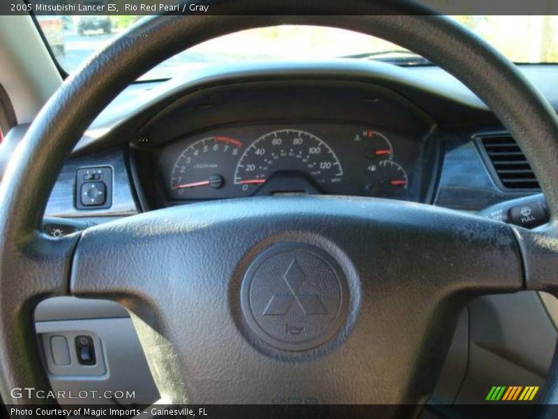 Rio Red Pearl / Gray 2005 Mitsubishi Lancer ES