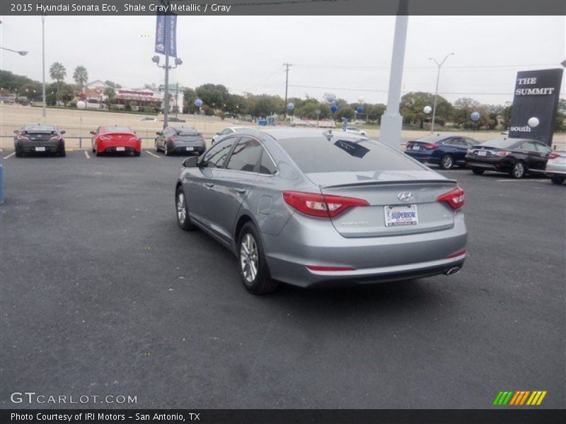 Shale Gray Metallic / Gray 2015 Hyundai Sonata Eco