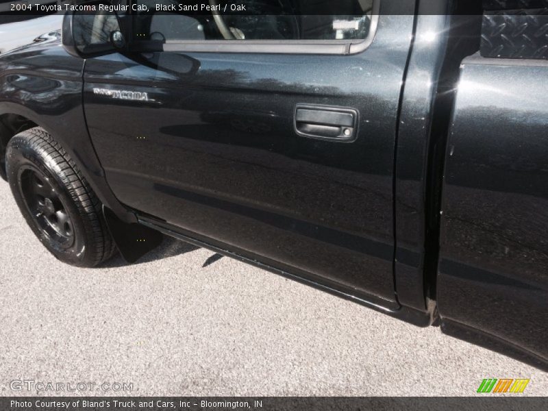 Black Sand Pearl / Oak 2004 Toyota Tacoma Regular Cab