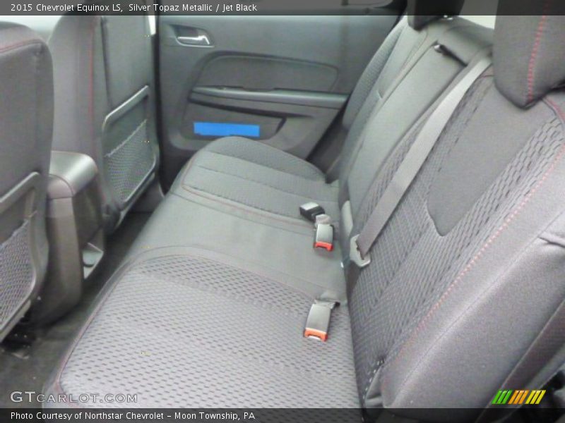 Silver Topaz Metallic / Jet Black 2015 Chevrolet Equinox LS