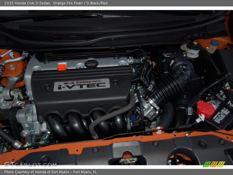  2015 Civic Si Sedan Engine - 2.4 Liter DOHC 16-Valve i-VTEC 4 Cylinder