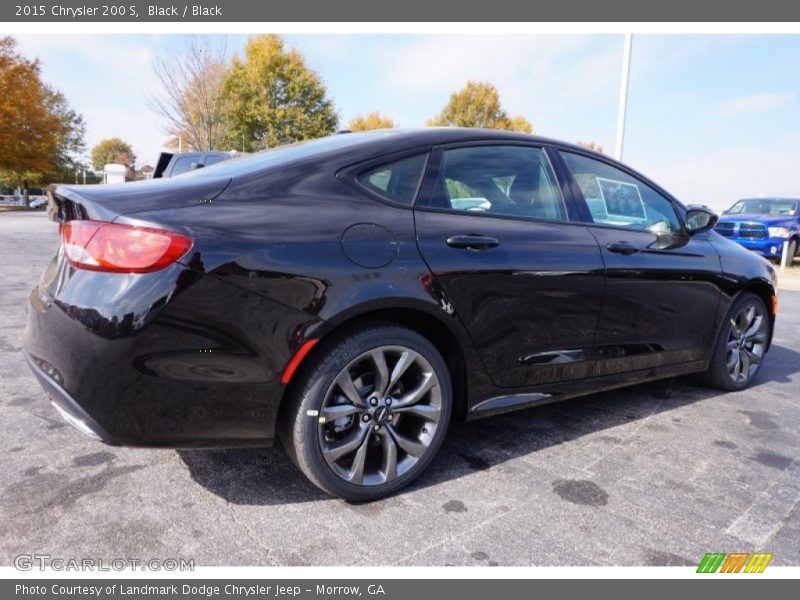 Black / Black 2015 Chrysler 200 S