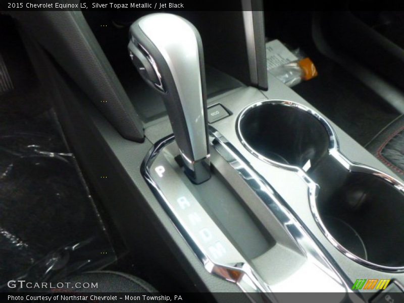 Silver Topaz Metallic / Jet Black 2015 Chevrolet Equinox LS