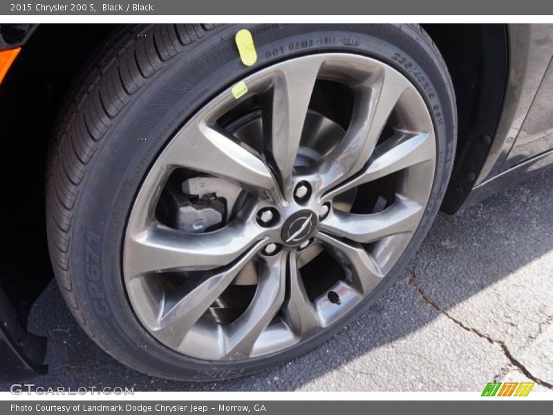 Black / Black 2015 Chrysler 200 S