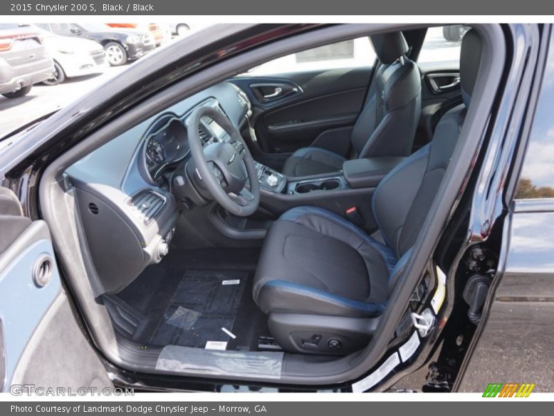 Black / Black 2015 Chrysler 200 S