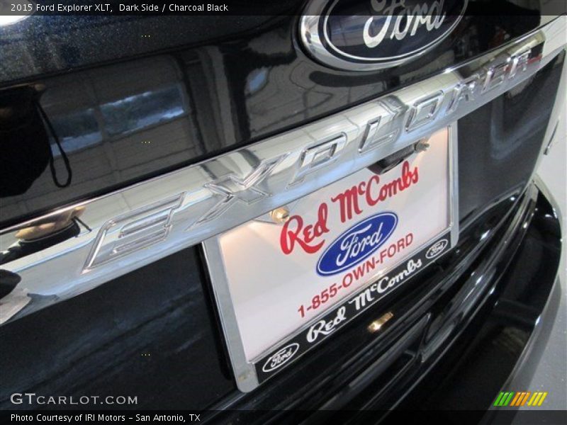 Dark Side / Charcoal Black 2015 Ford Explorer XLT