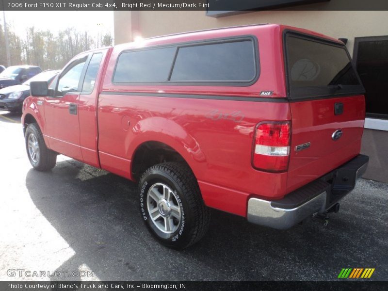 Bright Red / Medium/Dark Flint 2006 Ford F150 XLT Regular Cab 4x4