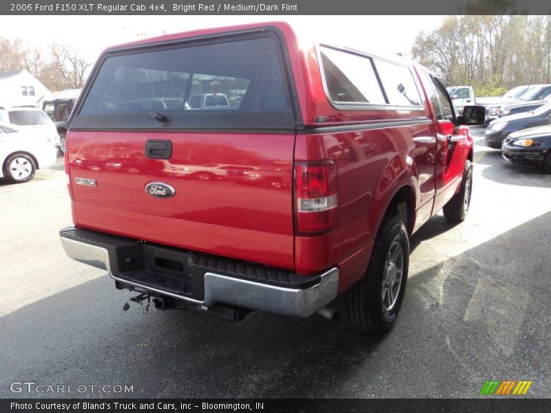 Bright Red / Medium/Dark Flint 2006 Ford F150 XLT Regular Cab 4x4