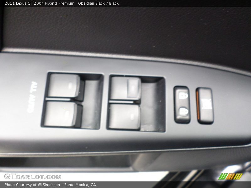 Obsidian Black / Black 2011 Lexus CT 200h Hybrid Premium