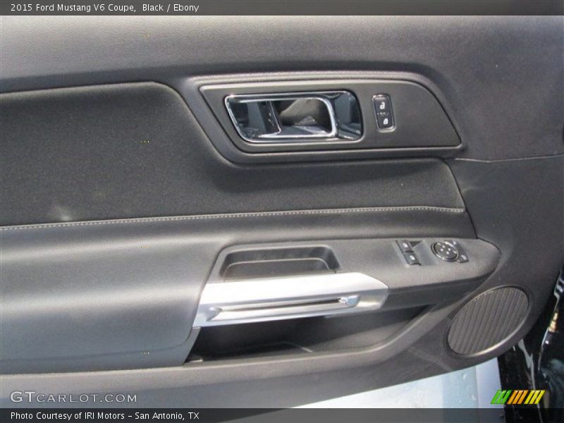 Black / Ebony 2015 Ford Mustang V6 Coupe