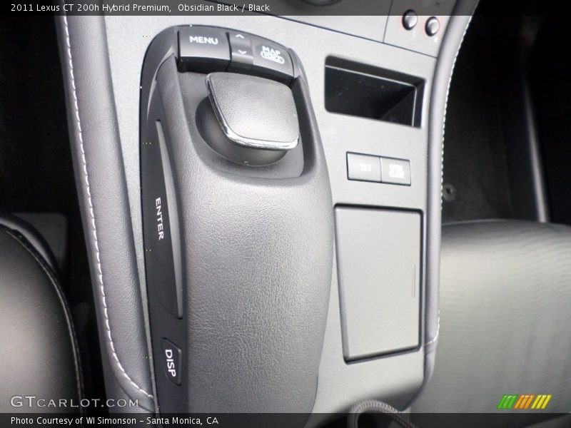 Obsidian Black / Black 2011 Lexus CT 200h Hybrid Premium