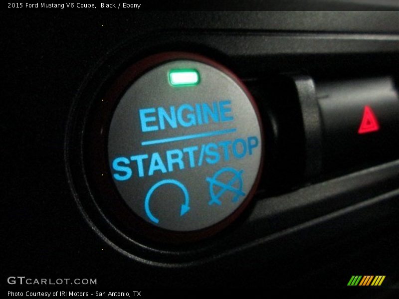 Controls of 2015 Mustang V6 Coupe