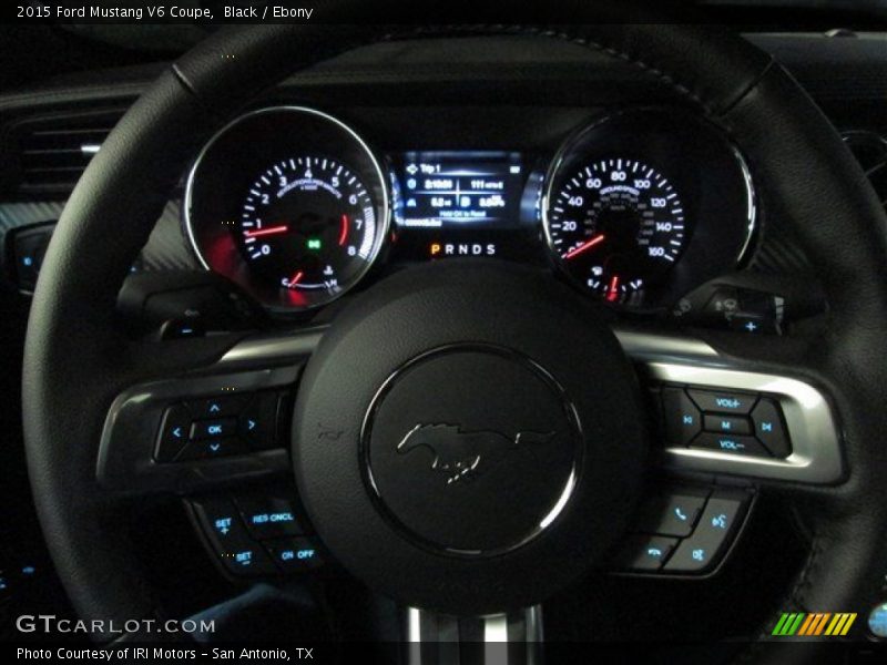  2015 Mustang V6 Coupe Steering Wheel